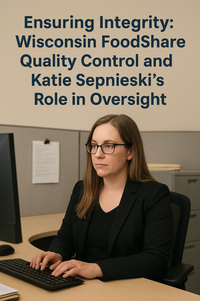 Wisconsin foodshare quality control katie sepnieski